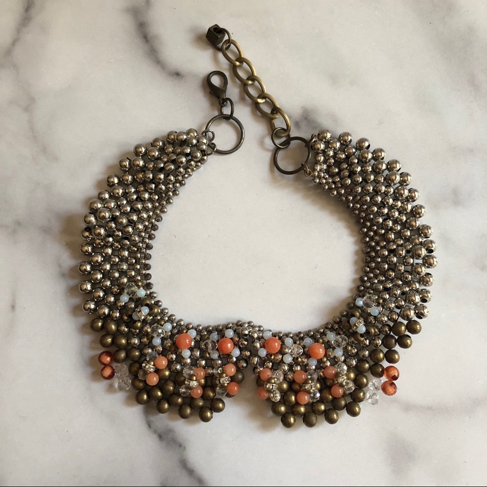 Anthropologie Collar Beaded Necklace